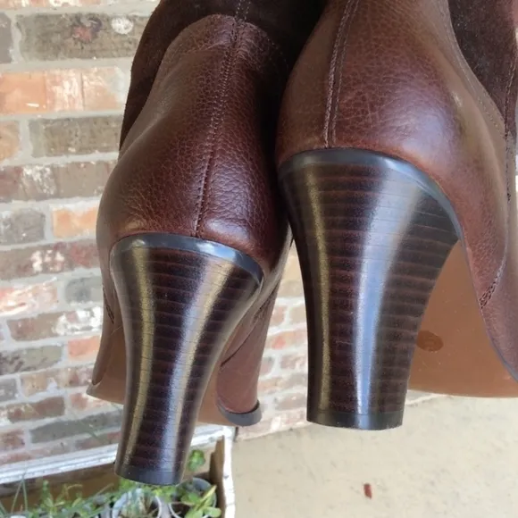 ⚜️ A.N.A BROWN SLOUCH BOOTS