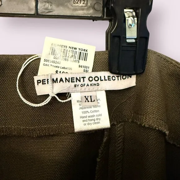 🍂 BARNEY'S NEW YORK A-Line Skirt | Size XL | Olive Green | NWOT 🍂
