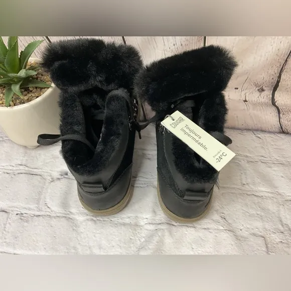🐘🐘 Cougar Faux Fur Waterproof Boots