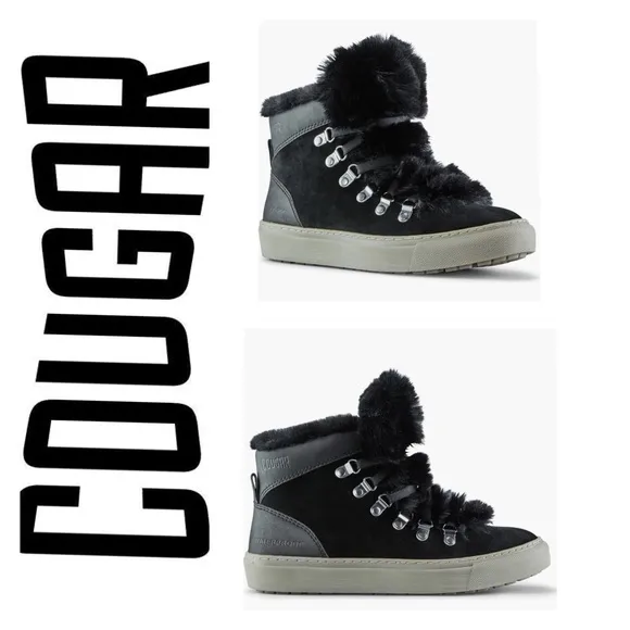 🐘🐘 Cougar Faux Fur Waterproof Boots