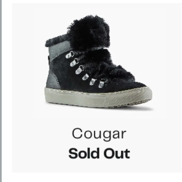🐘🐘 Cougar Faux Fur Waterproof Boots