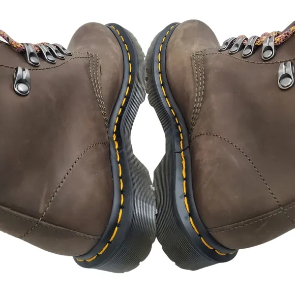 🆕️ DR. MARTENS Boots 1460 SERENA COLLAR Leather Faux Fur