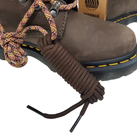 🆕️ DR. MARTENS Boots 1460 SERENA COLLAR Leather Faux Fur