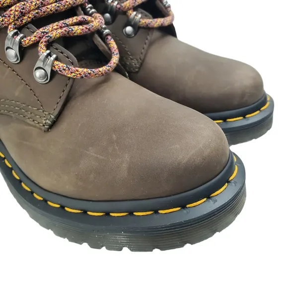 🆕️ DR. MARTENS Boots 1460 SERENA COLLAR Leather Faux Fur