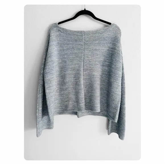 ★ Free People Ever Cozy Pullover - Blue/Gray ★