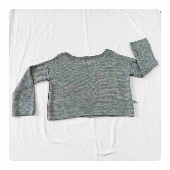 ★ Free People Ever Cozy Pullover - Blue/Gray ★