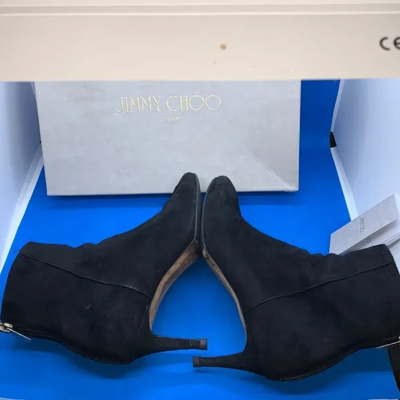 🔥 Jimmy Choo Heeled Suede Boots EU 37