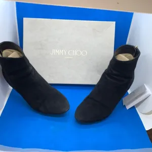 🔥 Jimmy Choo Heeled Suede Boots EU 37