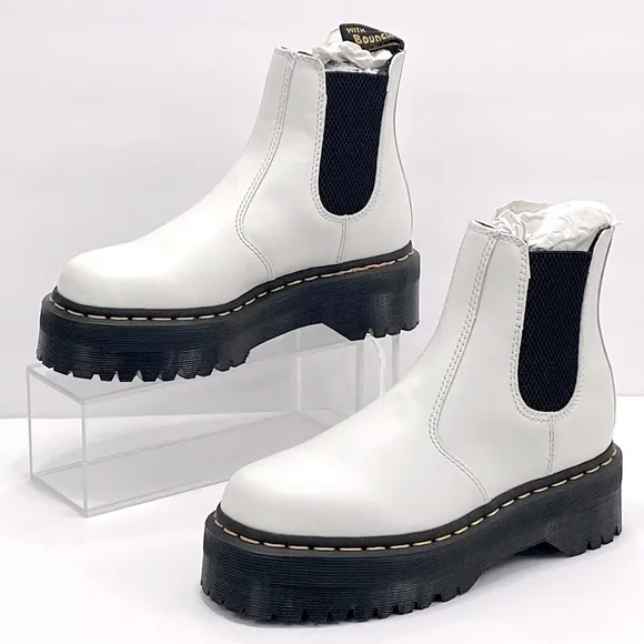 - NEW Dr Martens 2976 Quad Platform Chelsea Boots
