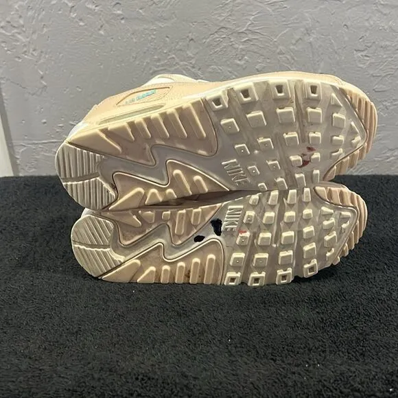 🔥 NIKE AirMax 90 Running Casual Sneaker Shoes Women Sz 8.5 - Pastel Colors - EU