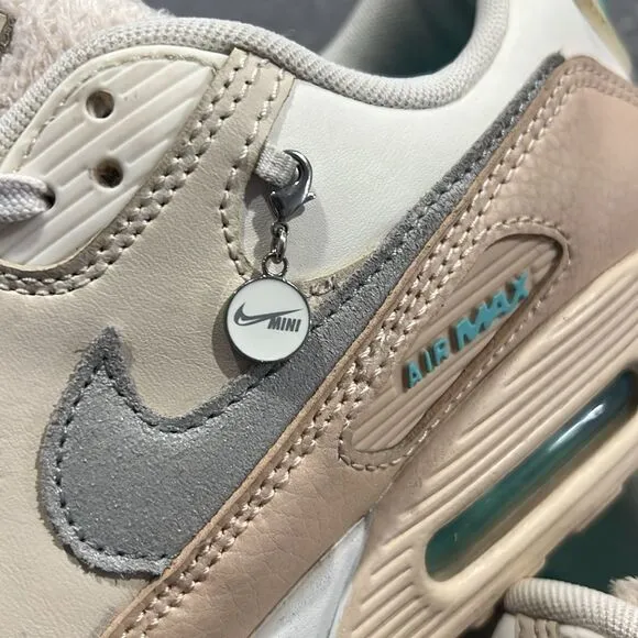 🔥 NIKE AirMax 90 Running Casual Sneaker Shoes Women Sz 8.5 - Pastel Colors - EU