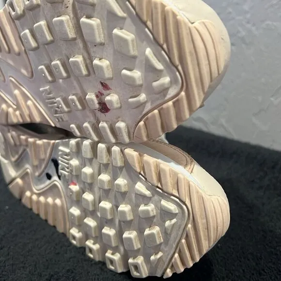 🔥 NIKE AirMax 90 Running Casual Sneaker Shoes Women Sz 8.5 - Pastel Colors - EU