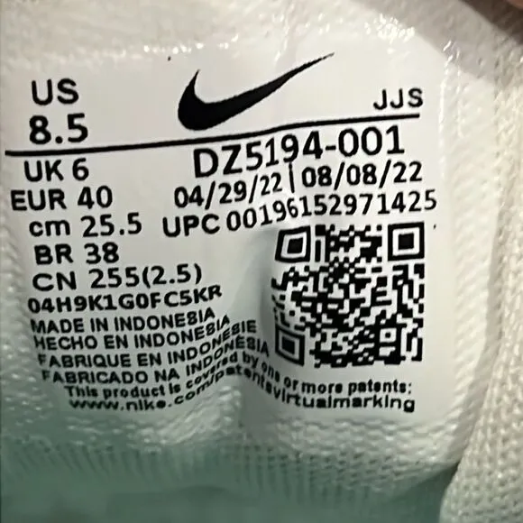 🔥 NIKE AirMax 90 Running Casual Sneaker Shoes Women Sz 8.5 - Pastel Colors - EU