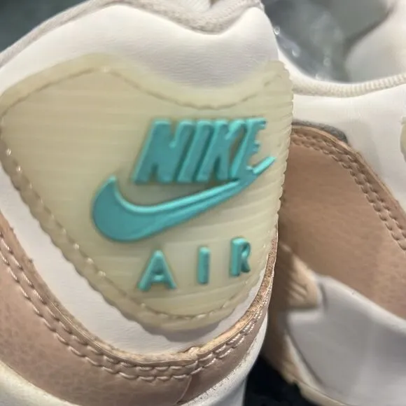 🔥 NIKE AirMax 90 Running Casual Sneaker Shoes Women Sz 8.5 - Pastel Colors - EU