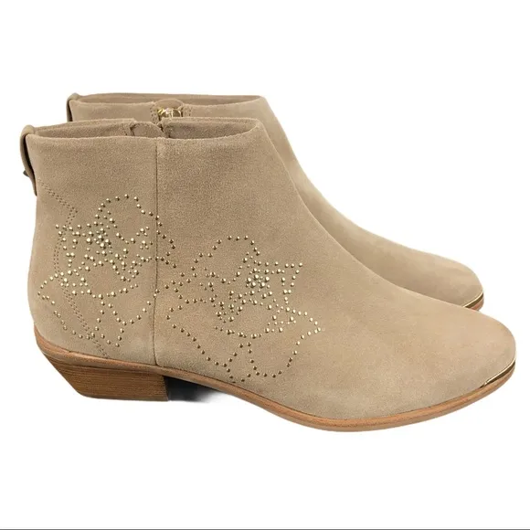 🆕 Ted Baker Dakotas Suede Studded Ankle Boots