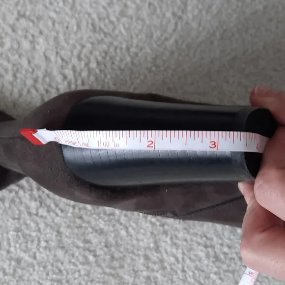 14. NWOT Marc Fisher thigh high brown boots