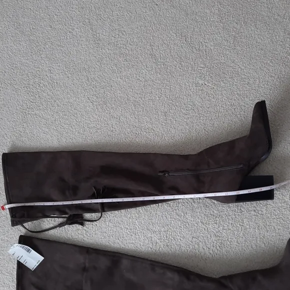 14. NWOT Marc Fisher thigh high brown boots