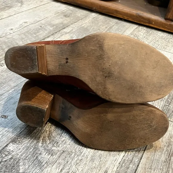 1987 | leather heeled booties