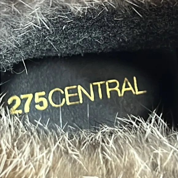 275 Central Fur Boots Sz EU 38