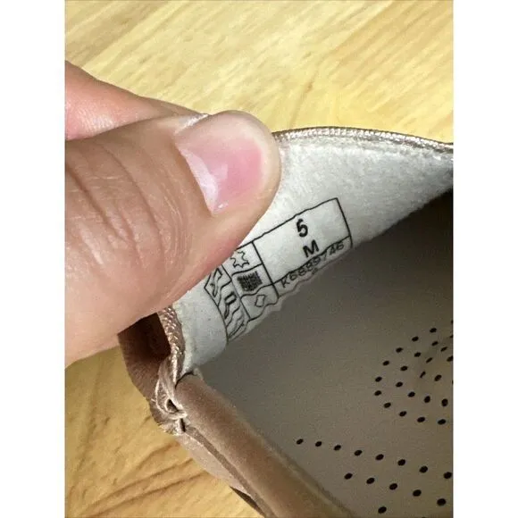 5 SAS Simplify Shoes‎ Loafers Tripad Comfort Gold Womens 5M NEW NIB Made In USA