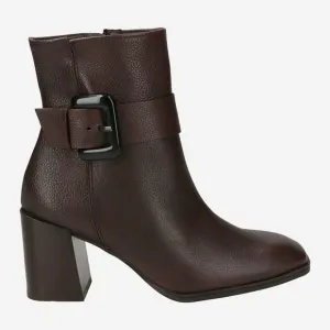 $500 Paul‎ Green Nirvana Bootie Womens 6.5US Buckle Brown Leather NEW, (C 332)