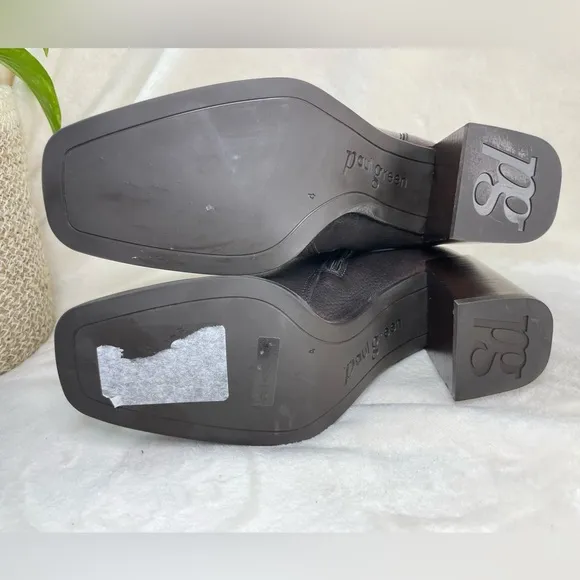 $500 Paul‎ Green Nirvana Bootie Womens 6.5US Buckle Brown Leather NEW, (C 332)