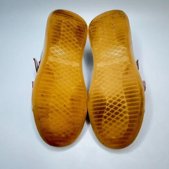 ACNE STUDIOS Steffey Mix White Brown Orange Casual Shoes Womens Size EU 38/US 8