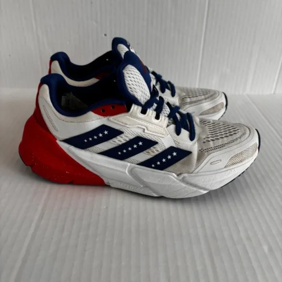 Adidas Adistar Running Shoes Patriotic Stars &amp; Stripes Sneakers Size?