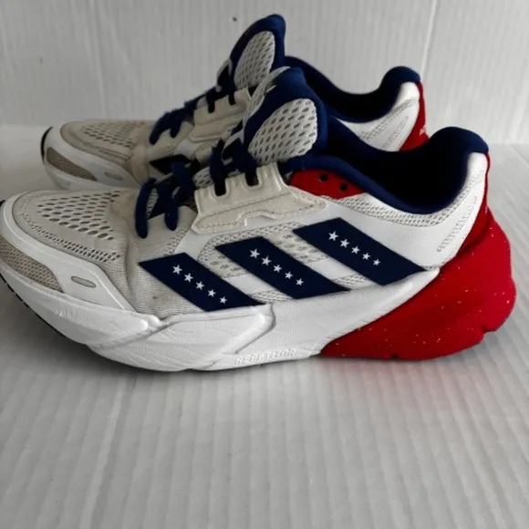 Adidas Adistar Running Shoes Patriotic Stars &amp; Stripes Sneakers Size?