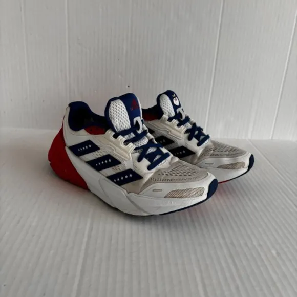 Adidas Adistar Running Shoes Patriotic Stars &amp; Stripes Sneakers Size?