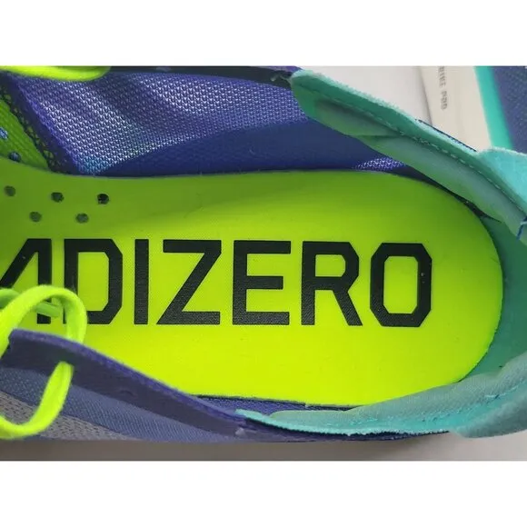 Adidas Adizero Adios Pro 3 Mens Blue Running Shoes Size 8 ID3635