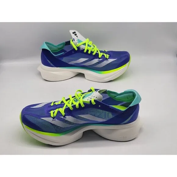 Adidas Adizero Adios Pro 3 Mens Blue Running Shoes Size 8 ID3635