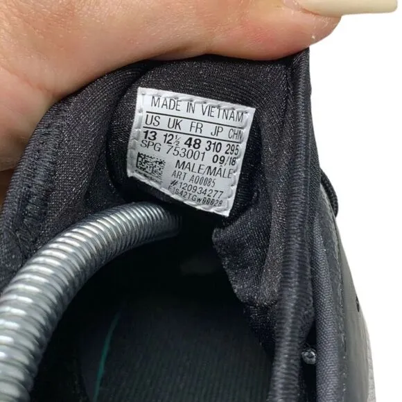 Adidas Adizero Afterburner V Baseball Cleats‎ Men's Size 13 Triple Black AQ0085