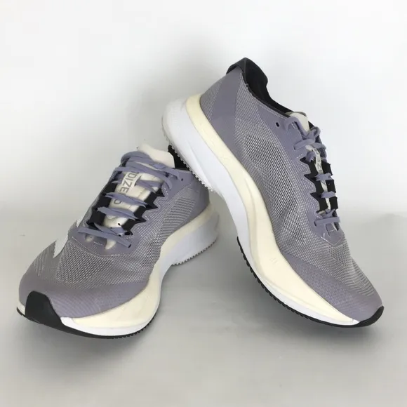 ADIDAS Adizero Boston 12 Running Shoes Gray Wht Sneakers Sz 7.5 Men's 9 Women's