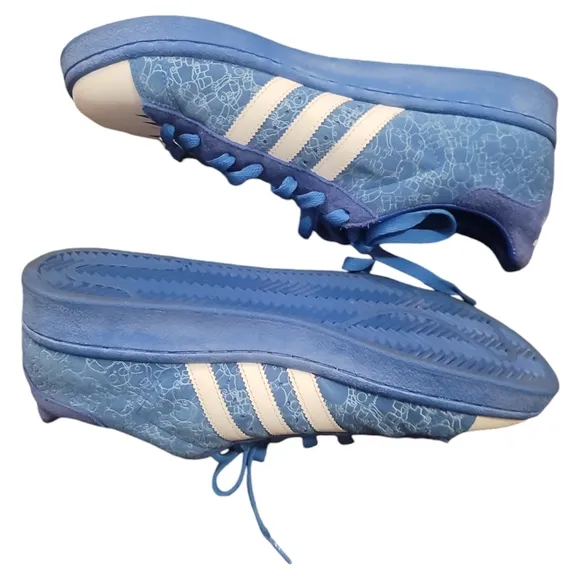 Adidas blue white century lo adicolor bl3 562892 trainers 9.5 athletic shoes nwo