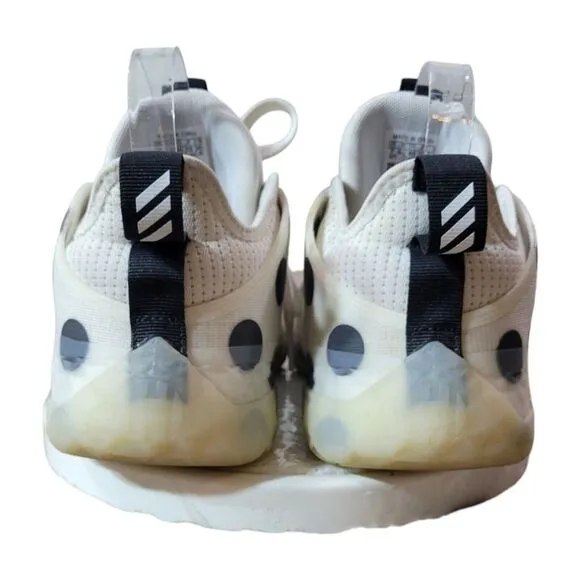 Adidas Harden Vol. 5 Futurenatural Polka Dot -‎ White/Black Mens Size 7