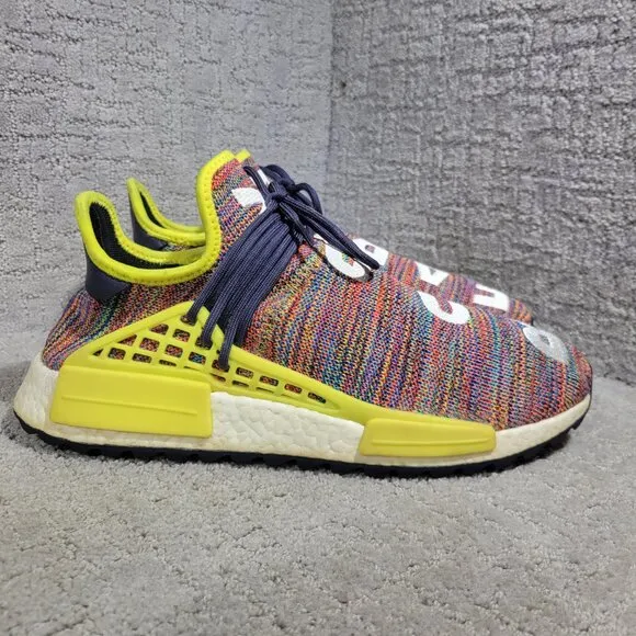 Adidas Human Race NMD Pharrell Men's Size 12 US Multicolor Casual Shoes AC7360