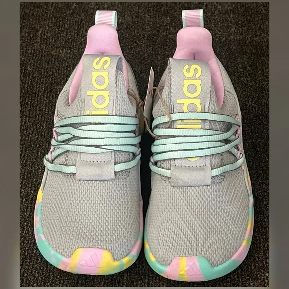 Adidas Lite Racer Adapt 7.0 Shoes Little Girl -Size 11K