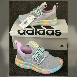 Adidas Lite Racer Adapt 7.0 Shoes Little Girl -Size 11K