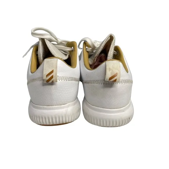 Adidas Men's Adicross Ppf Golf Shoe White Leather Size 12