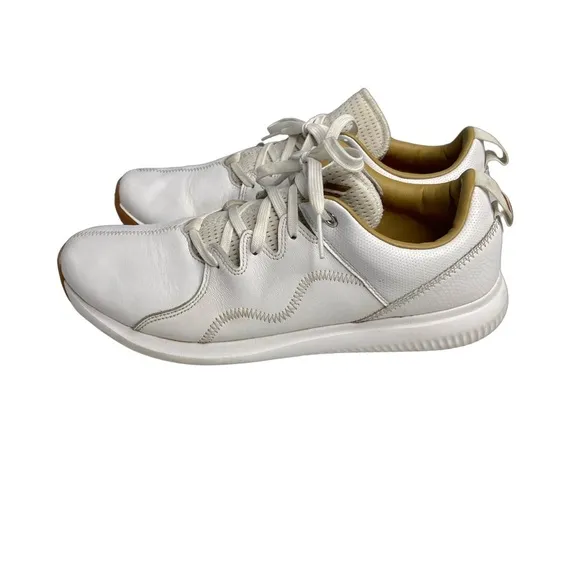 Adidas Men's Adicross Ppf Golf Shoe White Leather Size 12