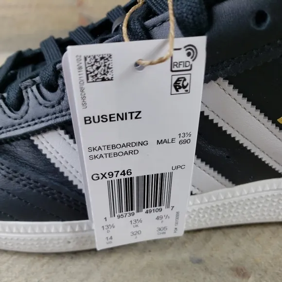 adidas Men's Busenitz Leather Casual Skateboarding Shoes Sneakers