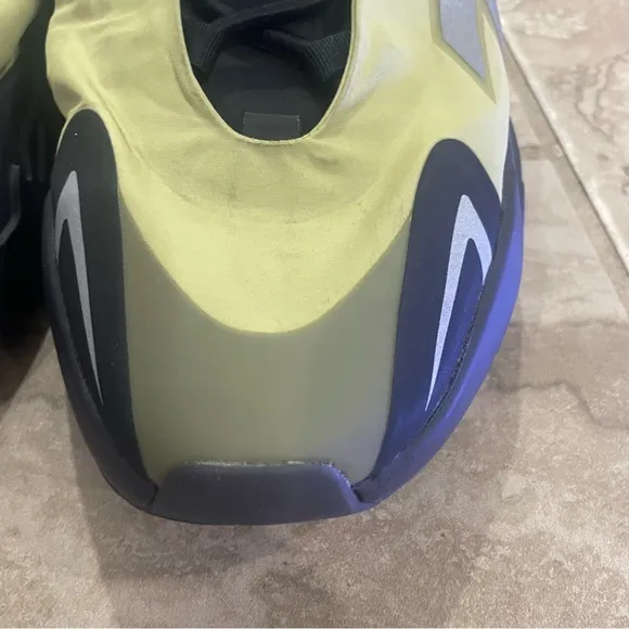 adidas Mens Yeezy Boost 700 Mnvn Slip On Sneakers Shoes Casual - Yellow sz 11.5