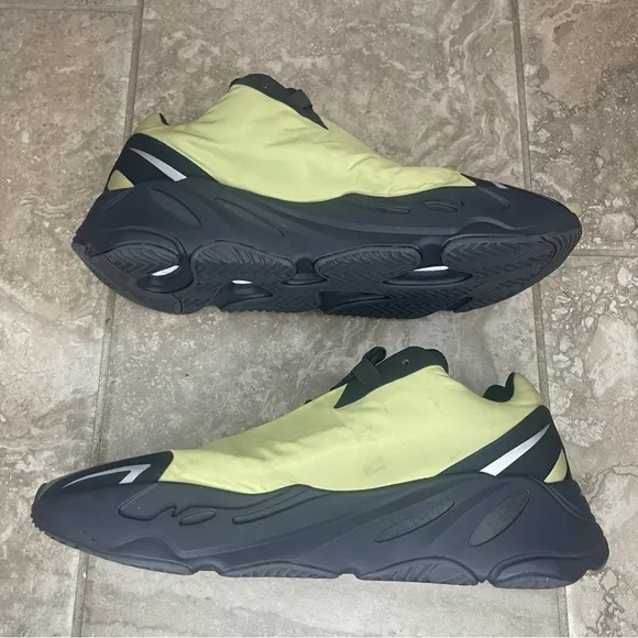 adidas Mens Yeezy Boost 700 Mnvn Slip On Sneakers Shoes Casual - Yellow sz 11.5