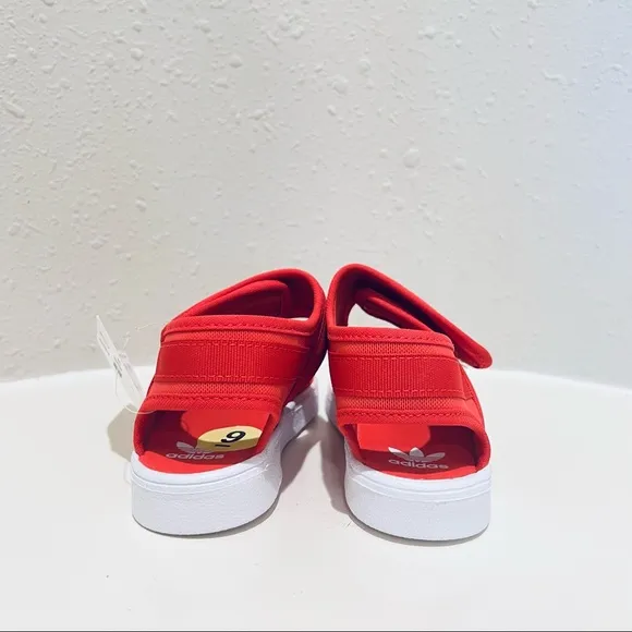 Adidas Original Kids Unisex Superstar 360 Red Sandals/Sz:9/NWT