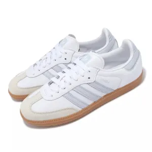 adidas Originals Samba OG W White Halo Blue Gum Women Casual Shoes IE0877