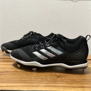 Adidas Performance Adizero Afterburner Metal Cleats, Men's Size 13