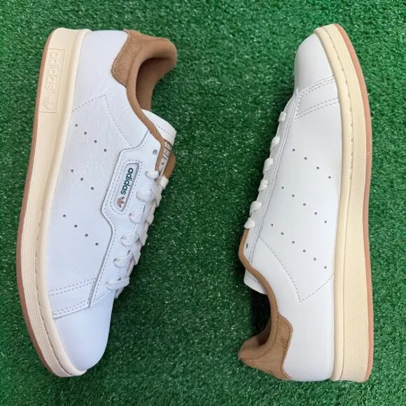 Adidas Stan Smith Mens Casual Shoes White Brown ID1354 NEW Multi Sz