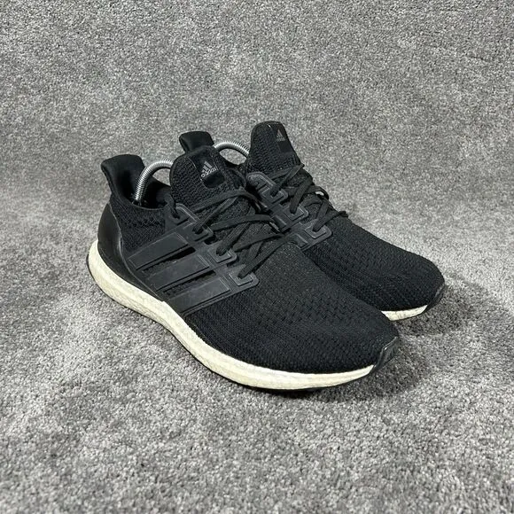Adidas Ultraboost 4.0 DNA Black White Athletic Running Shoes Mens Size 10