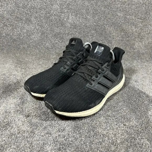 Adidas Ultraboost 4.0 DNA Black White Athletic Running Shoes Mens Size 10